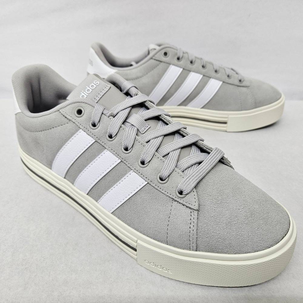 Adidas Daily 4.0 Skateboarding Shoes IF4504 Gray White Men's‎ Size 11 - Picture 2 of 10